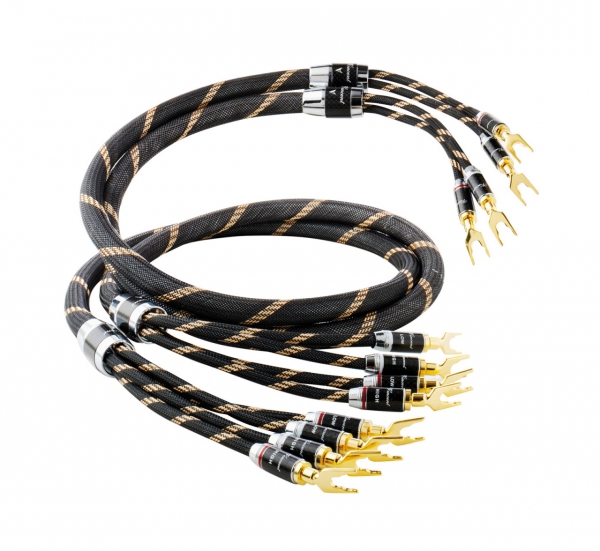 Vincent Bi-Wire-Kabel High End Bi-Wire Lautsprecher Kabel 2 x 3,0 m