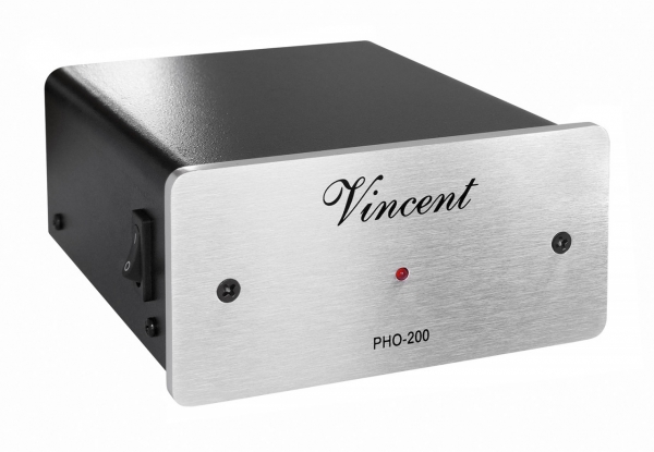 Vincent PHO-200 Phono Vorstufe Silber