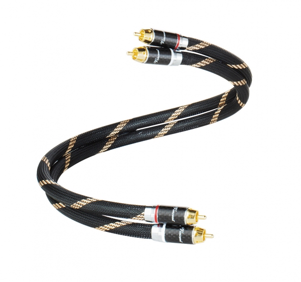 Vincent RCA-Kabel High End Cinch Interconnectkabel 2 x 0,6 m