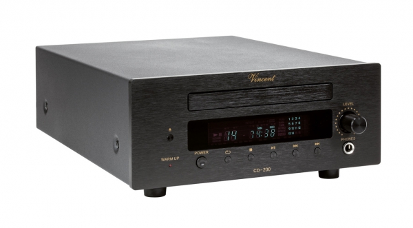 Vincent CD-200 Hybrid CD-Player Schwarz