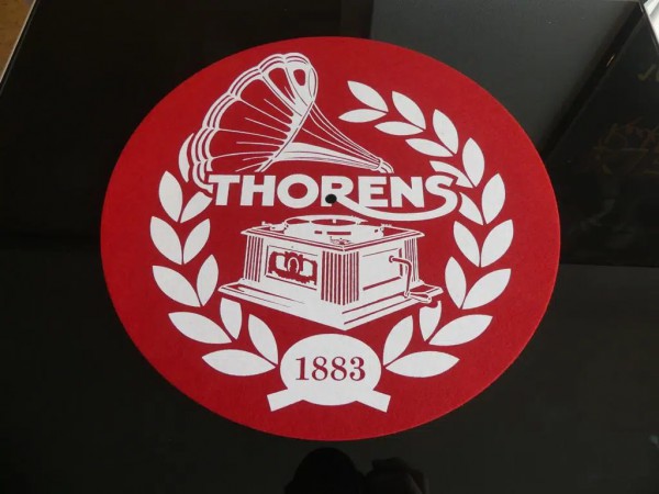 Thorens Filzmatte rot