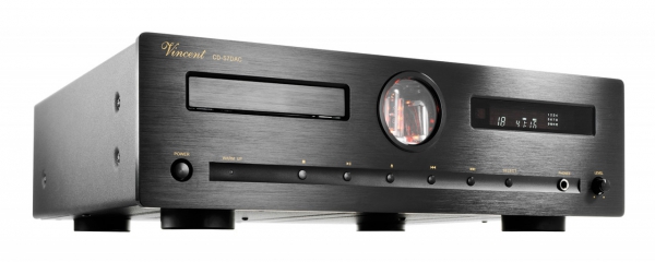 Vincent CD-S7 DAC Hybrid CD-Player Schwarz